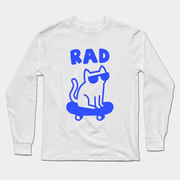 RAD CAT Long Sleeve T-Shirt by obinsun